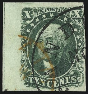 Sale 930, Lot 1449, 1851-56 Issue (Scott 5-17)