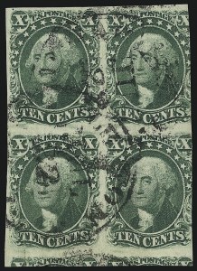 Sale 930, Lot 1455, 1851-56 Issue (Scott 5-17)