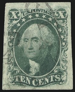 Sale 930, Lot 1462, 1851-56 Issue (Scott 5-17)