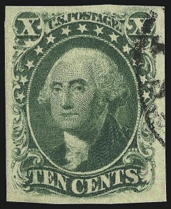 Sale 930, Lot 1463, 1851-56 Issue (Scott 5-17)