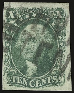 Sale 930, Lot 1465, 1851-56 Issue (Scott 5-17)