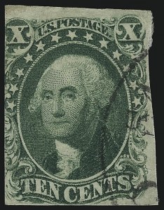 Sale 930, Lot 1479, 1851-56 Issue (Scott 5-17)