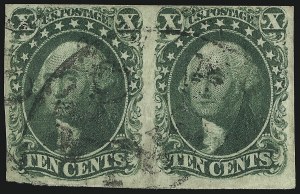 Sale 930, Lot 1481, 1851-56 Issue (Scott 5-17)