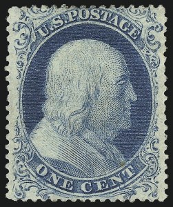 Sale 930, Lot 1489, 1857-60 Issue (Scott 18-39)