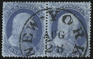 Sale 930, Lot 1492, 1857-60 Issue (Scott 18-39)