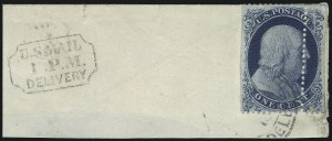 Sale 930, Lot 1497, 1857-60 Issue (Scott 18-39)