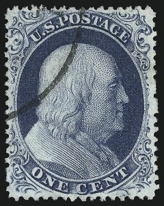 Sale 930, Lot 1501, 1857-60 Issue (Scott 18-39)