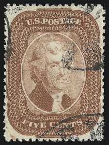 Sale 930, Lot 1532, 1857-60 Issue (Scott 18-39)