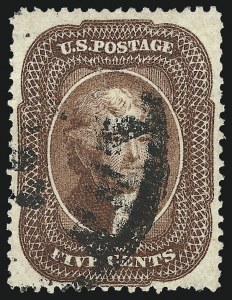 Sale 930, Lot 1541, 1857-60 Issue (Scott 18-39)