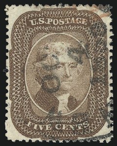 Sale 930, Lot 1550, 1857-60 Issue (Scott 18-39)
