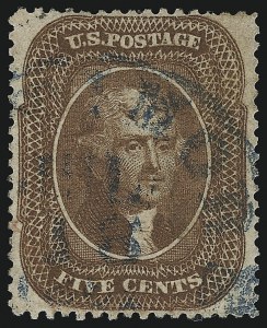 Sale 930, Lot 1560, 1857-60 Issue (Scott 18-39)