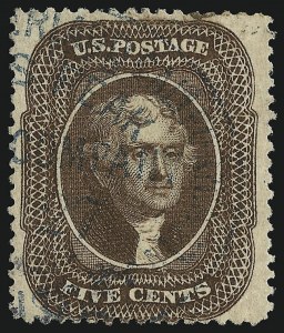 Sale 930, Lot 1566, 1857-60 Issue (Scott 18-39)