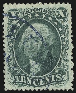 Sale 930, Lot 1570, 1857-60 Issue (Scott 18-39)