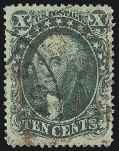 Sale 930, Lot 1573, 1857-60 Issue (Scott 18-39)