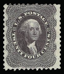 Sale 930, Lot 1647, 1875 Reprint of 1857-60 Issue (Scott 40-47)