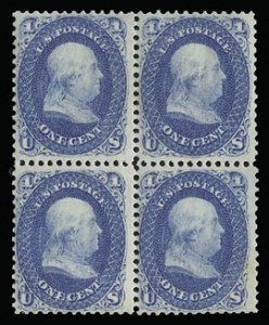 Sale 930, Lot 1659, 1861-66 Issue (Scott 56-78)
