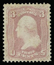 Sale 930, Lot 1665, 1861-66 Issue (Scott 56-78)