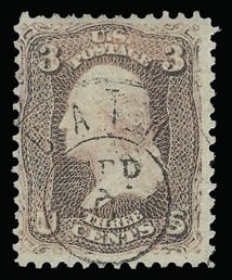 Sale 930, Lot 1668, 1861-66 Issue (Scott 56-78)