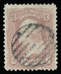 Sale 930, Lot 1669, 1861-66 Issue (Scott 56-78)