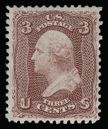 Sale 930, Lot 1687, 1861-66 Issue (Scott 56-78)