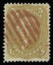 Sale 930, Lot 1701, 1861-66 Issue (Scott 56-78)