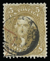 Sale 930, Lot 1704, 1861-66 Issue (Scott 56-78)