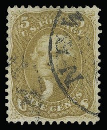 Sale 930, Lot 1705, 1861-66 Issue (Scott 56-78)