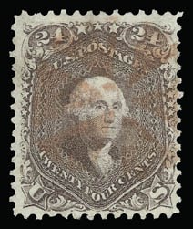 Sale 930, Lot 1724, 1861-66 Issue (Scott 56-78)