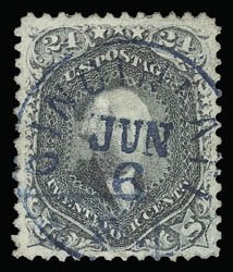 Sale 930, Lot 1731, 1861-66 Issue (Scott 56-78)