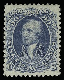 Sale 930, Lot 1745, 1861-66 Issue (Scott 56-78)