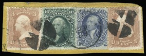Sale 930, Lot 1747, 1861-66 Issue (Scott 56-78)