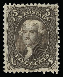 Sale 930, Lot 1765, 1861-66 Issue (Scott 56-78)