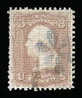 Sale 930, Lot 1774, 1867-68 Grilled Issue (Scott 79-101)