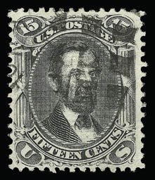 Sale 930, Lot 1810, 1867-68 Grilled Issue (Scott 79-101)