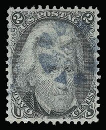 Sale 930, Lot 1813, 1867-68 Grilled Issue (Scott 79-101)