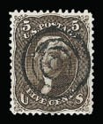 Sale 930, Lot 1825, 1867-68 Grilled Issue (Scott 79-101)