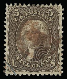 Sale 930, Lot 1827, 1867-68 Grilled Issue (Scott 79-101)