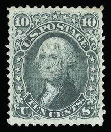 Sale 930, Lot 1828, 1867-68 Grilled Issue (Scott 79-101)