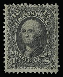 Sale 930, Lot 1835, 1867-68 Grilled Issue (Scott 79-101)