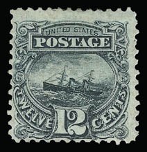 Sale 930, Lot 1972, 1875 Re-Issue of 1869 Pictorial Issue (Scott 123-133)