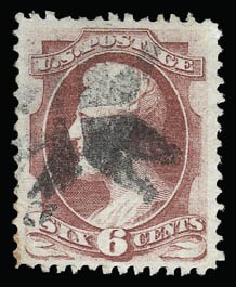 Sale 930, Lot 1988, 1870-71 National Bank Note Co. Grilled Issue (Scott 134-144)