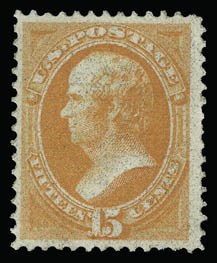 Sale 930, Lot 1996, 1870-71 National Bank Note Co. Grilled Issue (Scott 134-144)