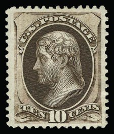 Sale 930, Lot 2037, 1873 Continental Bank Note Co. Issue (Scott 156-166)
