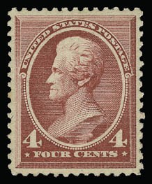 Sale 930, Lot 2101, 1887 American Bank Note Co. Issue (Scott 212-218)