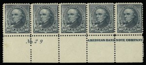Sale 930, Lot 2134, 1890-93 Issue (Scott 219-229)