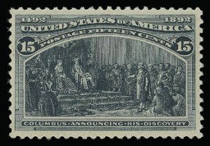 Sale 930, Lot 2165, 1893 Columbian Issue (Scott 230-245)