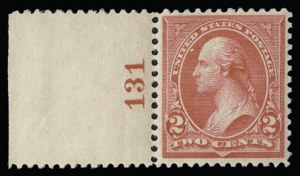Sale 930, Lot 2220, 1894 Unwatermarked Bureau Issue (Scott 246-263)
