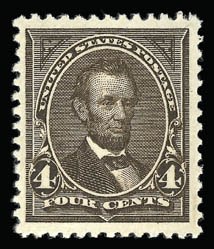 Sale 930, Lot 2228, 1894 Unwatermarked Bureau Issue (Scott 246-263)