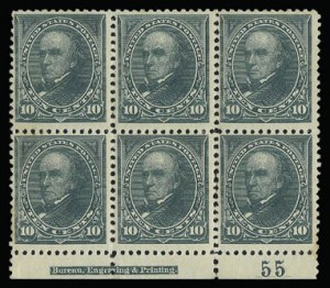 Sale 930, Lot 2236, 1894 Unwatermarked Bureau Issue (Scott 246-263)