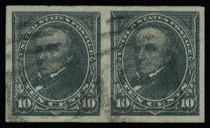 Sale 930, Lot 2237, 1894 Unwatermarked Bureau Issue (Scott 246-263)